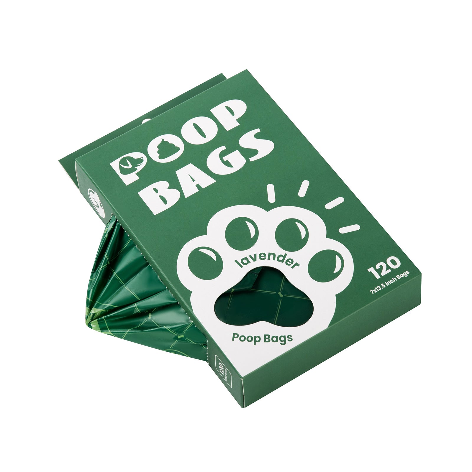 Dog Poo Bags | Tuff Pets Strong Plant Based 100% Compostable Poop Bags w/Handles