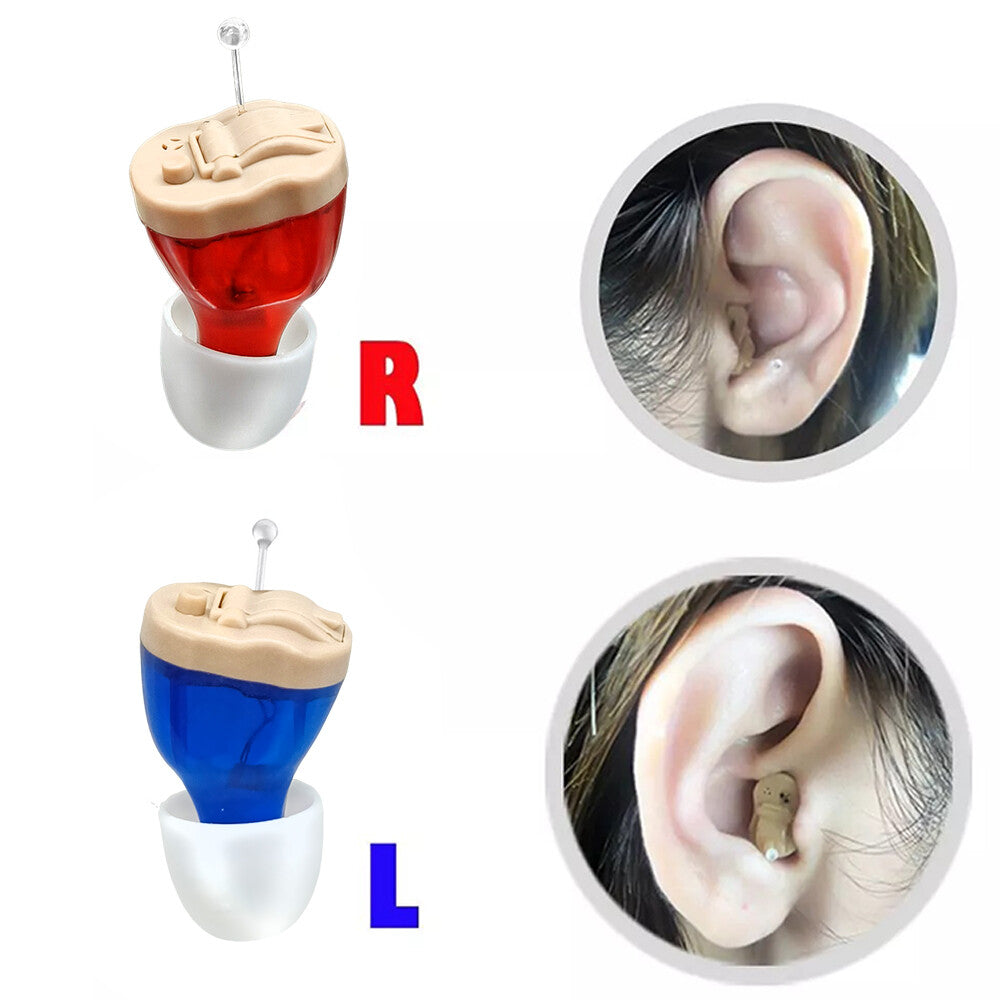 MiNi Hearing Aids Digital Small Invisible In-Ears Sound Voice Amplifier Enhancer