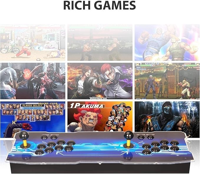 NEW 23000 Games Retro Pandora's Box 3D Arcade Classics Multi-Player Games