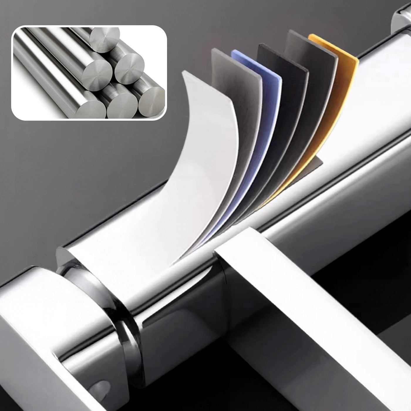Fast Waterfall Bathroom Tap Basin Sink Mono Mixer Chrome Cloakroom