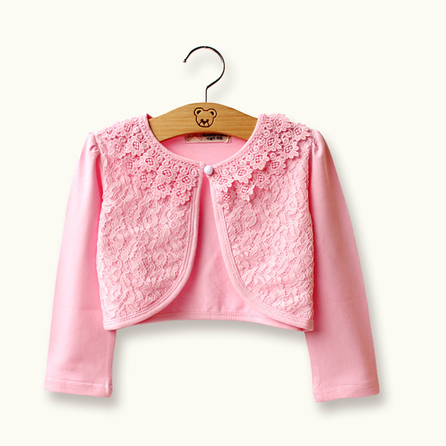 Toddler Kids Baby Little Girls Lace Princess Bolero Cardigan Shrug Top Clothes