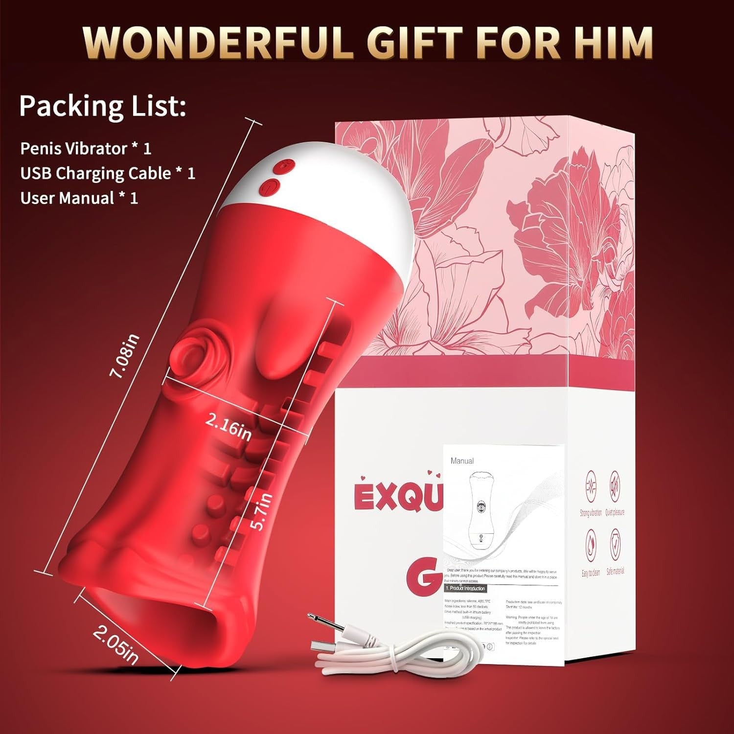 Automatic Male Sucking Masturbator Cup HandsFree Stroker Men Sex Toys