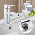 Fast Waterfall Bathroom Tap Basin Sink Mono Mixer Chrome Cloakroom