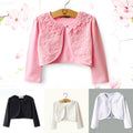 Toddler Kids Baby Little Girls Lace Princess Bolero Cardigan Shrug Top Clothes