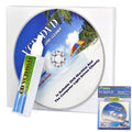 DVD CD Lens Cleaner Disc Kit with Cleaning Fluid for Player Computer Drive
